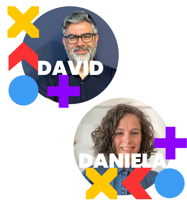 David Álvarez y Daniela Rogoza ponentes de la UXER Talk Planet Centric Design
